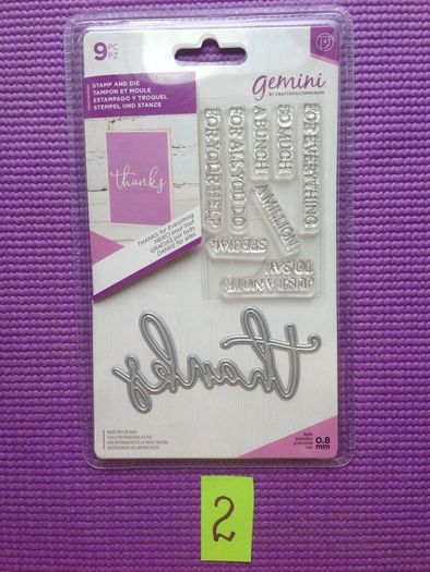 Metal dies, stamps and embossing folders
