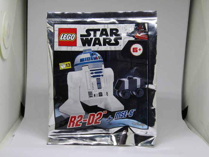 LEGO Star Wars R2-D2 And MSE-6 Minifigure Foil Pack Polybag Limited Edition Brand New Sealed