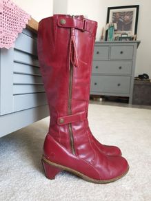 Dr Martens Rare Find Vintage Leather Boots Size Uk 7 (eu 41)