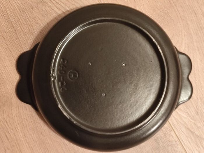 1960s 1970s Ceramic Snack Bowl