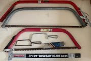 Bowsaws and Hacksaws and Spare Blades