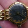Pulsar Quartz Ladies Watch Black Gold tone Band - New Battery Image 5