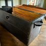 Vintage Wooden Trunk Image 6