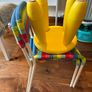 Ikea FARGGLAD Children's chair, in/outdoor/multicolour Image 3