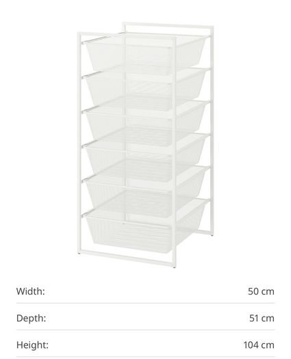 Ikea Jonaxel Storage