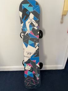 Burton Snowboard with Burton Bindings