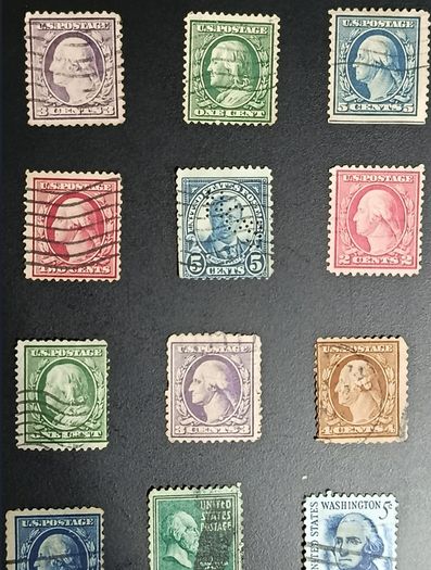 1900s 1990s USA Washington & Airmail Selection