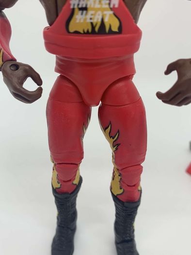 wwe elite series 46 Harlem Heat Booker T & Stevie Ray action figures