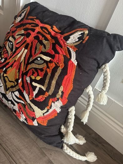 tiger pillow
