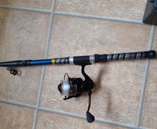 fishing rod and reel