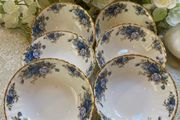Vintage Royal Albert " Moonlight Rose " cereal/soup bowls
