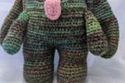 handmade crochet monster large