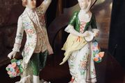 Sitzendorf Figurines - shepherd &amp; shepherdess