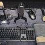 POD casters/Influencers youtube internet starter pack 4 in 1 usb microphone headphones keyboard etc for influencers and podcasters to professionally record and upload. RRP is 399. These items are brand new and unused Image 2