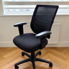 Black Ergonomic Office Chair Excellent Condition