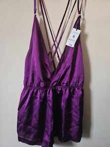 Purple Night Playsuit BNWT