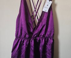 Purple Night Playsuit BNWT