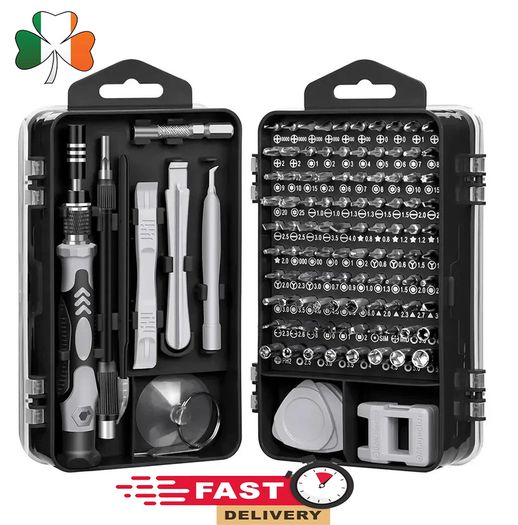 115-in-1 Magnetic Precision Screwdriver Set Hex Torx Device Bits Kit Repair M6Z7