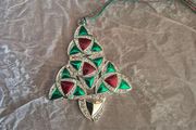 Newbridge Silverware Green and Red Celtic Christmas Tree Decoration