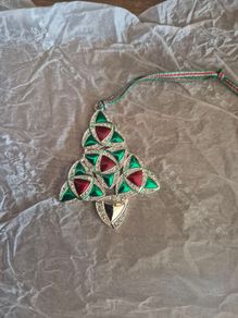 Newbridge Silverware Green and Red Celtic Christmas Tree Decoration