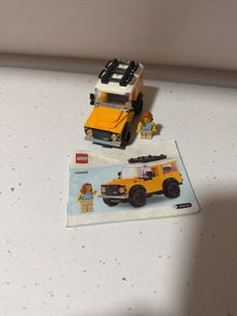 lego 40650 Land Rover with mini figure and instructions