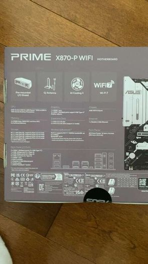 Asus prime x870 p wifi am5 motherboard