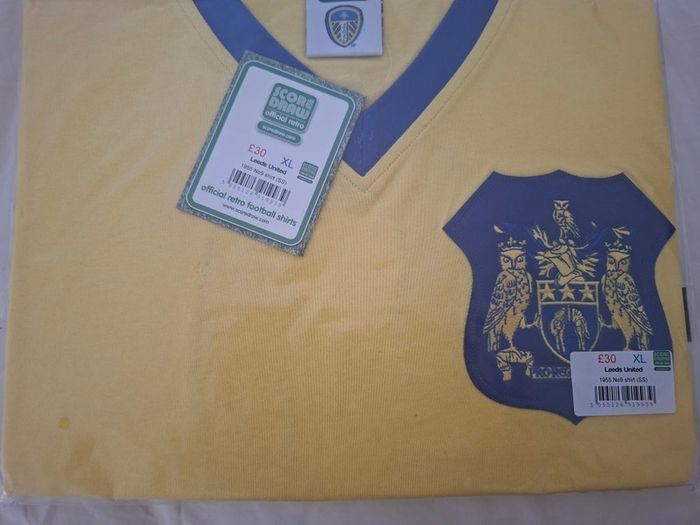 leeds United RETRO 1955 XL
