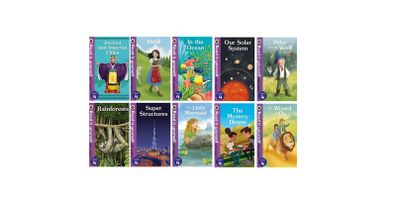 Ladybird set of 10 books Level 4 (age 7+)