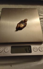Ladies 18K gold watch case