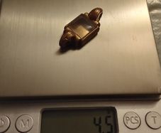 Ladies 18K gold watch case
