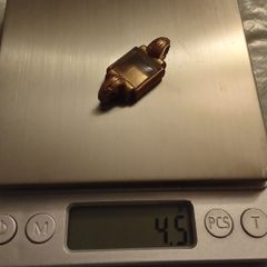 Ladies 18K gold watch case