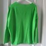 Massimo Dutti V neck oversized wool jumper Image 3