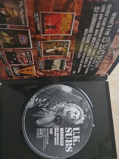 U.K. Subs DVD - Warhead 25th Anniversary Marquee Concert