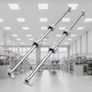 Linear Guide Rail Set, SFC16 1000mm, 2 PCS 39.4 in/1000 mm SFC16 Guide Rails 4 PCS SC16 Slide Blocks 4 PCS Rail Supports, Linear Rails and Bearings Kit for Automated Machines CNC DIY Project Image 7