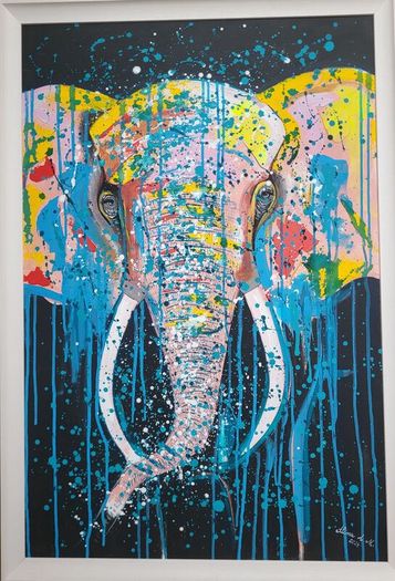 " blue elephant!
