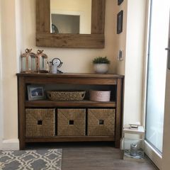 Mirror & Console Table