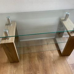 Glass top coffee tables