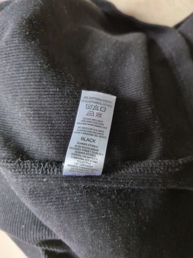 Dunnes Stores Black Sleveless Knit Look Dress. S. XL - 18. New - No Tags.