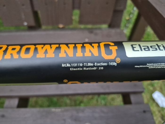 browning pole 11m  elastic 20