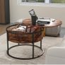 Round Coffee Table,Lift Top Coffee Tables for Living Room Image 4