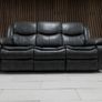 Valerie 3+2 Manual Leather Recliner Sofa Set Image 9