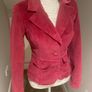 jacket pink cord like velvet Image 2