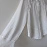 Massimo Dutti White Embroidered Blouse Image 5