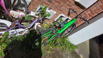 Free bike, repair, scrap metal