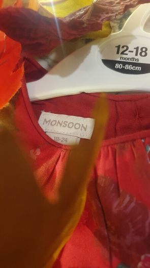 Monsoon red dress