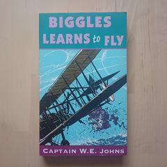 Biggles Learns to Fly by Captain W.E. Johns (WW1 Adventure Paperback 2003)