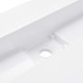 Wash Basin 120x46x11 cm Mineral Cast/Marble Cast White Image 7