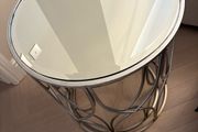 mirror side tables/coffee tables
