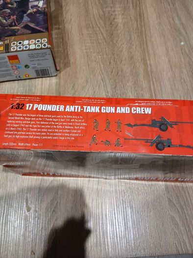 Airfix 17 Pounder Anti Tank Gun And Crew