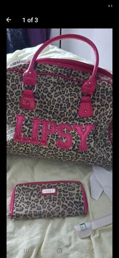 Bag and matching purse